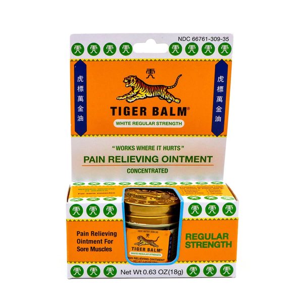 Haw Par Tiger Balm White Regular Strength 0.63oz Cheap