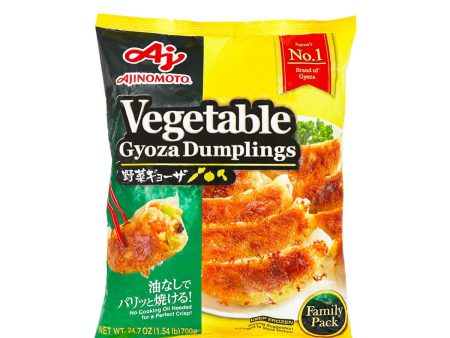 Ajinomoto Vegetable Gyoza Dumplings Family Pack 24.7oz Hot on Sale