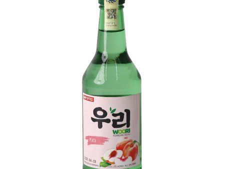 Woori Korean Soju Peach 16% 360ml For Cheap