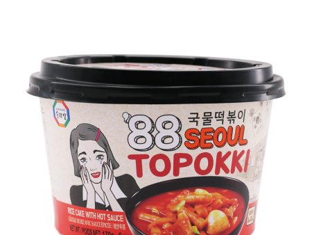 Surasang 88 Seoul Soup Topokki Rice Cake With Hot Sauce 6oz For Cheap