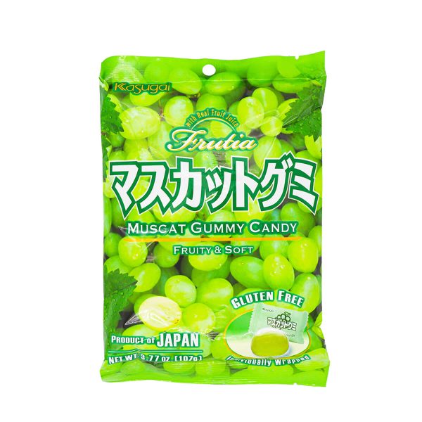 Kasugai Muscat Gummy Candy 3.77oz Fashion