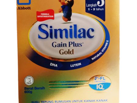 Similac Gain Plus Gold 600g Sale