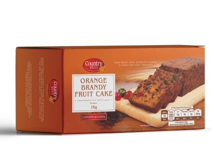 (Non Halal) Country Best Orange Brandy Fruit Cake 1kg Online