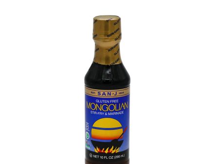 San-J Gluten Free Mongolian Stir-Fry & Marinade 10fl.oz Online Sale