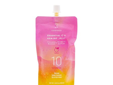 Everydaze Essential C s Konjac Jelly Peach Flavor 5.07fl.oz Online