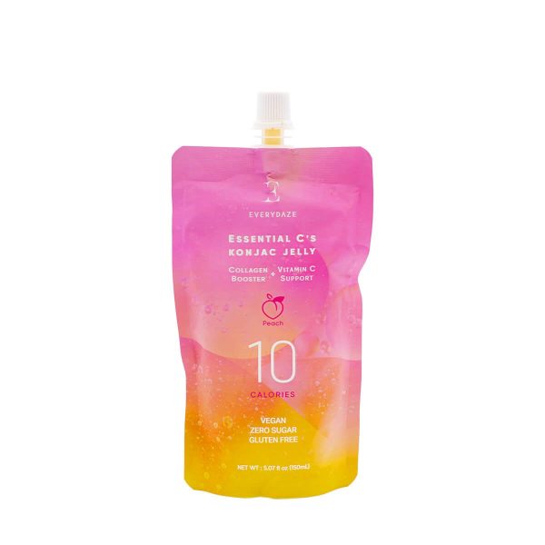 Everydaze Essential C s Konjac Jelly Peach Flavor 5.07fl.oz Online