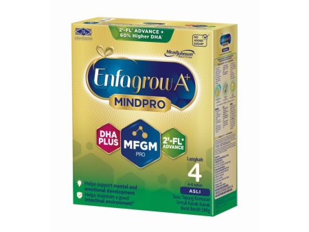 Enfagrow A+ MindPro Step 4 with MFGM Pro, DHA Pro and 2 -FL (Original) 580g For Discount