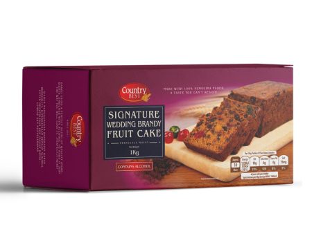 (Non Halal) Country Best Signature Wedding Brandy Fruit Cake 1 Unit For Sale