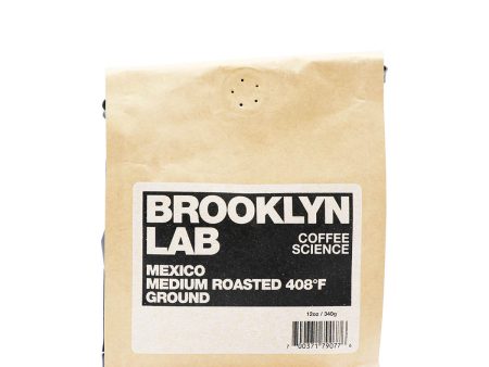 Brooklyn Lab Mexico Medium Roasted 408F Ground Coffee 12oz Online now