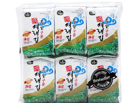 Choripdong Boryung Daechun Roasted Laver 12 packs, 60g Online Hot Sale