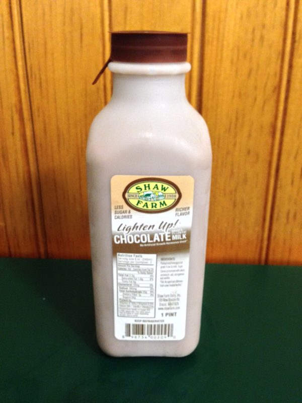 Shaw Farm - Lighten Up™ Chocolate Milk, pint plastic Online Hot Sale