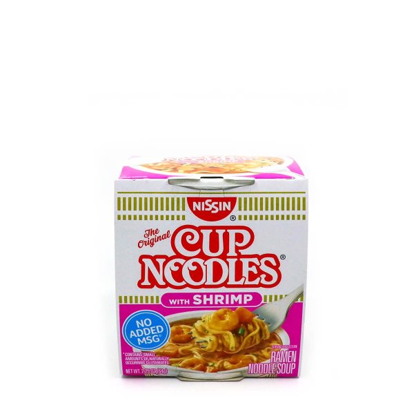 Nissin Cup Noodles Shrimp Flavor 2.25oz Online Hot Sale