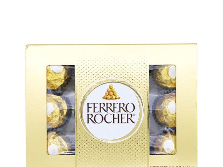 Ferrero Rocher Fine Hazelnut Chocolates 5.3oz Supply