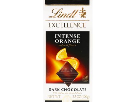 Lindt Excellence Intense Orange Natural Flavor 3.5oz For Cheap