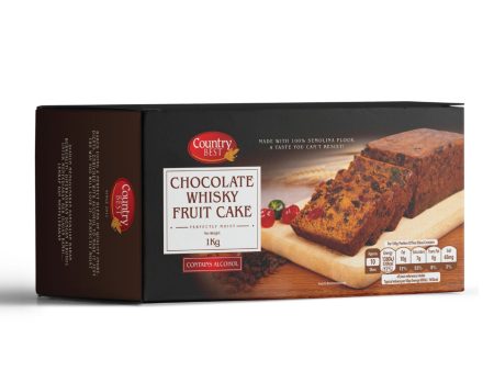 (Non Halal) Country Best Chocolate Whisky Fruit Cake 1kg Fashion