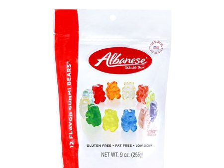 Albanese 12 Flavor Gummi Bears 9oz Hot on Sale