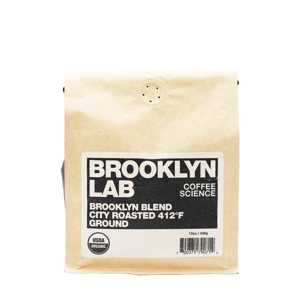 Brooklyn Lab Brooklyn Blend City Roasted 412F Ground Coffee 12oz Online Sale