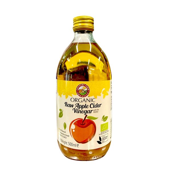 Country Farm Organic Apple Cider Vinegar 500ml Supply