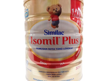 Similac Isomil Plus Soy Formulated Milk (1-10 years old) 850g Supply