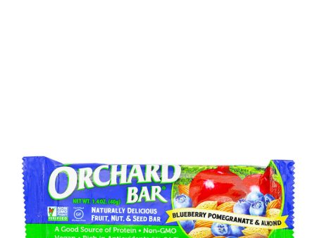 Orchard Bar Fruit, Nut, & Seed Bar Blueberry Pomegranate & Almond 1.4oz For Discount