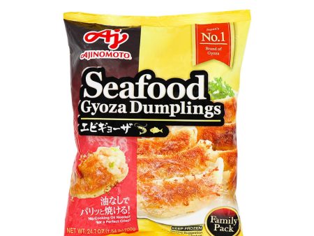 Ajinomoto Seafood Gyoza Dumplings Family Pack 24.7oz Online now