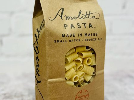 Amolitta Pasta- Maccheroni Rigati- MADE IN MAINE For Sale