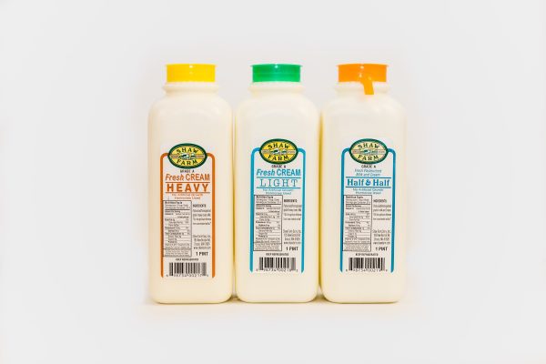 Shaw Farm - Heavy Cream, pint plastic Online Sale