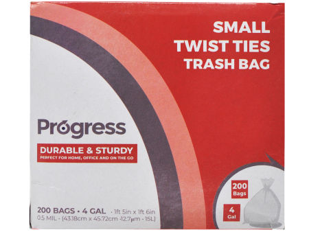 Progress Trash Bags – 4 Gallon Fashion