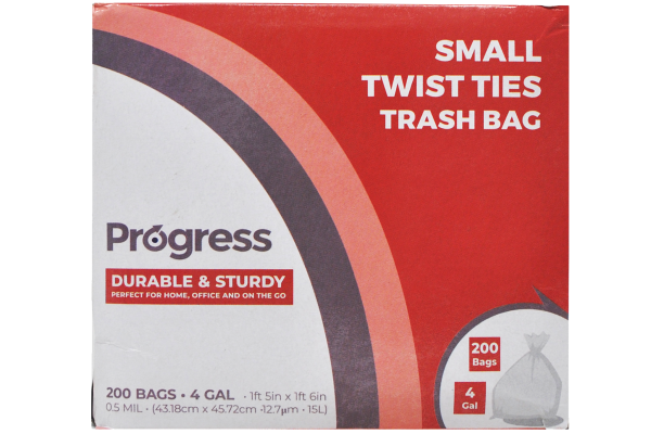 Progress Trash Bags – 4 Gallon Fashion