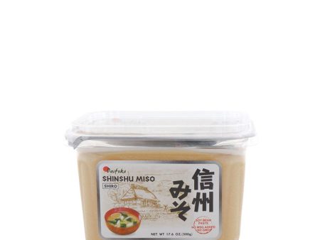 Daifuku Shinshu Miso Shiro 17.6oz For Discount