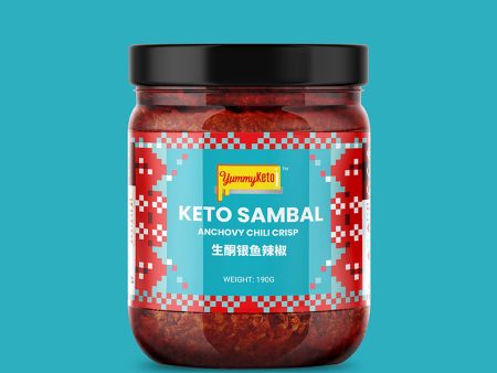 Yummyketo Keto Sambal Crispy Anchovies 190g Online Hot Sale