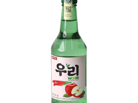 Woori Korean Soju Apple 16% 360ml Cheap