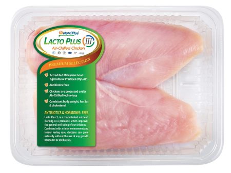 Lacto Plus III Skinless Boneless Chicken Breast 400g+ - Cheap