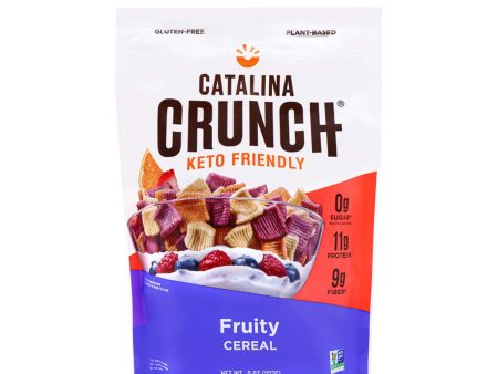 Catalina Crunch Keto Friendly Fruity Cereal 8oz Fashion