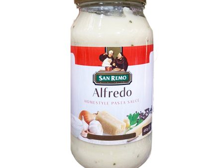 San Remo Alfredo Pasta Sauce 480g Fashion