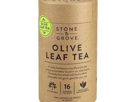 Stone & Grove Olive Leaf Tea 32g For Discount