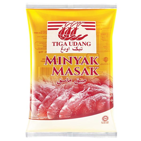 Tiga Udang Cooking Oil (Minyak Masak) 1kg Online