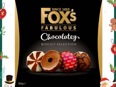 Fox Fabulous Chocolatey Biscuits Selection 365g Online