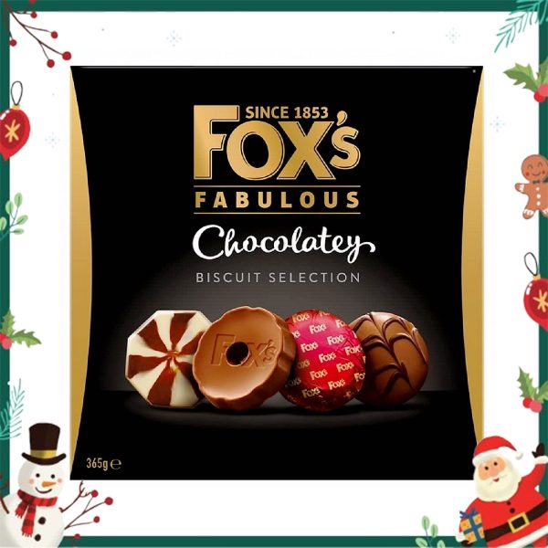 Fox Fabulous Chocolatey Biscuits Selection 365g Online