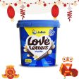 Julie s Love Letter Biscuit Wafers with Vanilla Cream (Tub) 705g For Discount