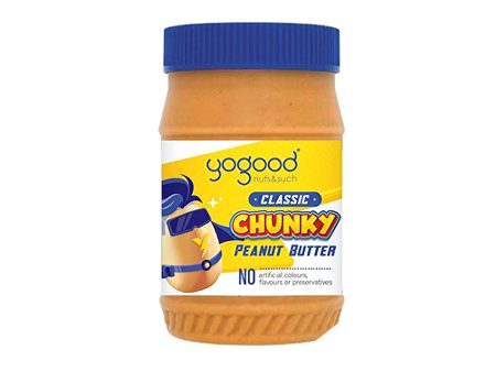 Yogood Classic Chunky Peanut Butter 453g Fashion