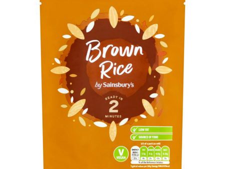 Sainsburys Brown Rice 250g Supply