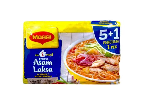 Maggi Mi Asam Laksa 78g x 5 +1 Hot on Sale