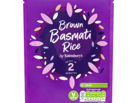 Sainsburys Brown Basmati 250g Sale