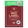 Sainsbury s Extra Strong Red Label Tea Bags 80pcs pack Online Sale