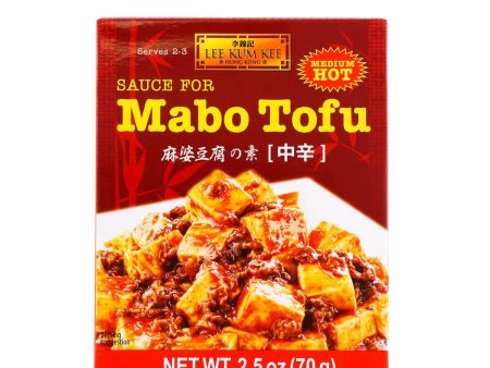 Lee Kum Kee Sauce for Mabo Tofu Medium Hot 70g Online Hot Sale