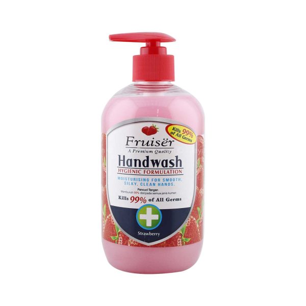 Fruiser Moisturising Hand Wash Strawberry Scent 500ml Online now