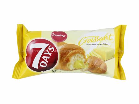 Munchys 7 Days Croissant With Butter Filling 60g Online now