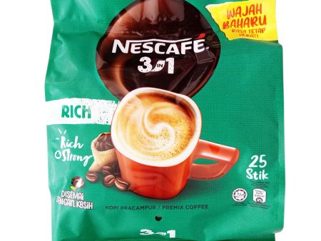 Nescafe 3 in 1 Rich Instant Coffee 18g x 25 Online Hot Sale