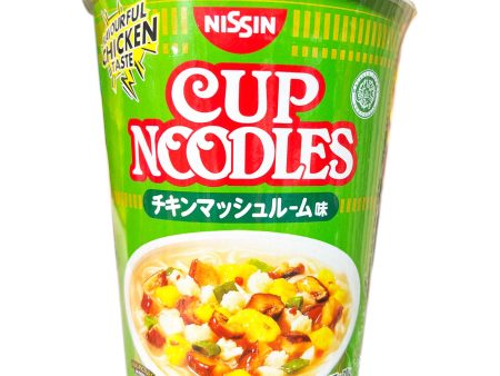 Nissin Cup Noodles Chicken Mushroom 70g Supply